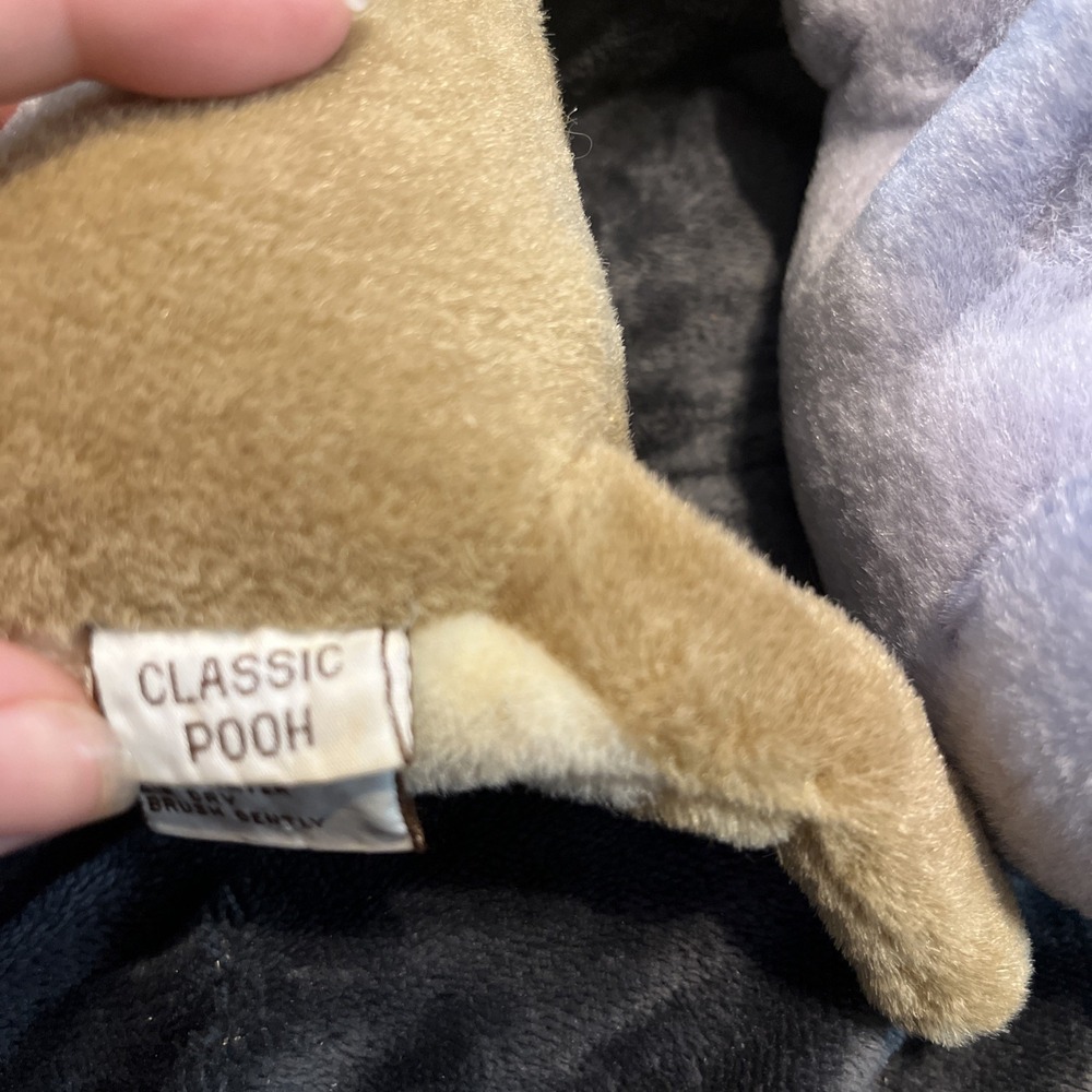 Gund Classic Winnie The Pooh Lot Of 2 Kanga And Eeyore EUC nursery Decor - Picture 6 of 12